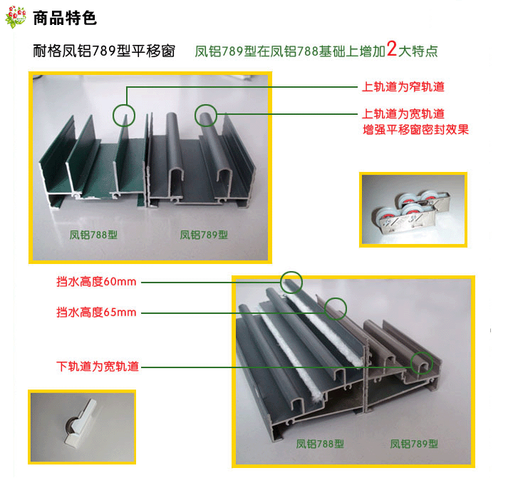 凤铝788与凤铝789的区别